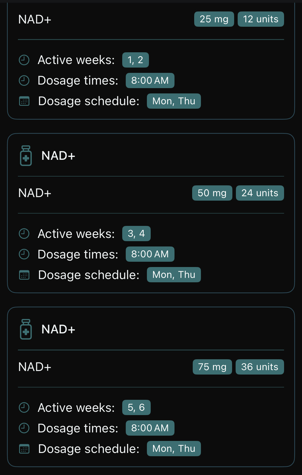 NAD+ Protocol